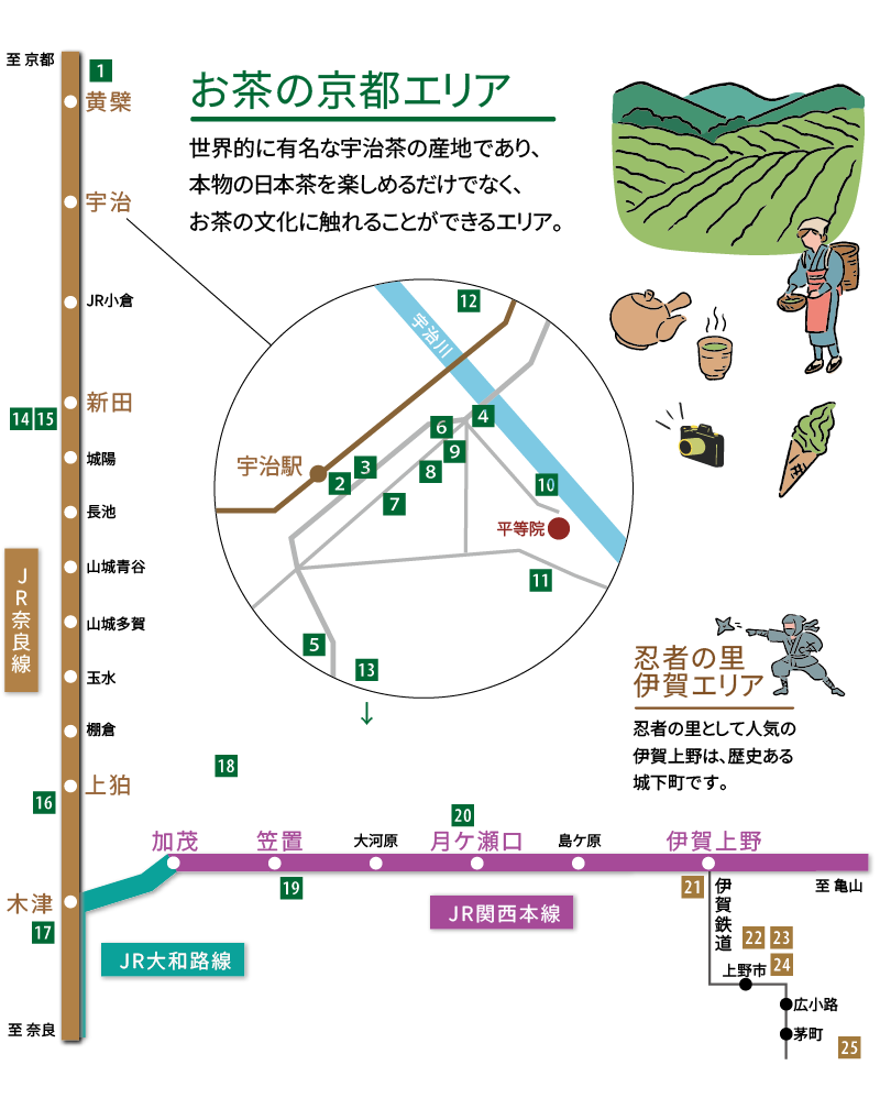 施設・店舗マップ